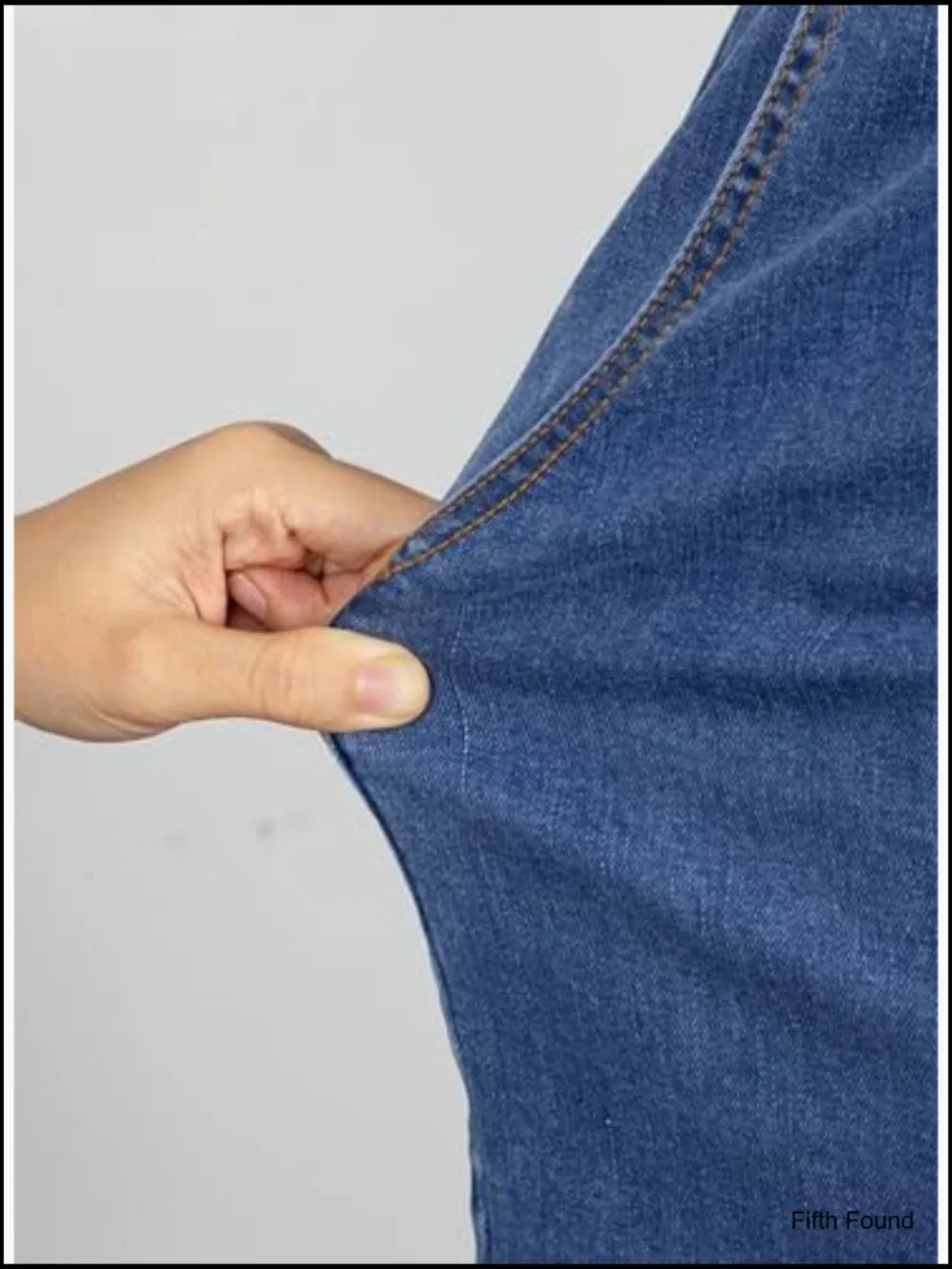 High Waisted Stretchy Denim Shorts with Drawstring Elastic Waist Baggy Summer